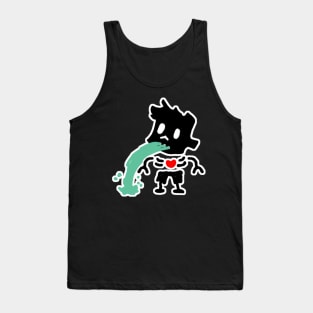 zombie boy throwing up Tank Top